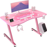 Escritorio Gamer, Rosa, 40 pulgadas
