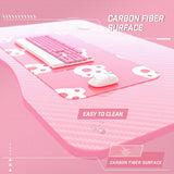 Escritorio Gamer, Rosa, 40 pulgadas