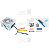 Fuente de alimentación ASUS ROG-STRIX-850G-Blanco-EDICIÓN GUNDAM
