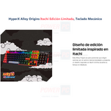 HyperX Alloy Origins Itachi Edición Limitada, Teclado Mecánico