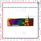 HyperX Alloy Origins Naruto Edición Limitada, Teclado Mecánico