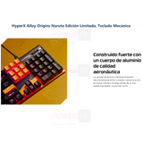 HyperX Alloy Origins Naruto Edición Limitada, Teclado Mecánico