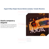 HyperX Alloy Origins Naruto Edición Limitada, Teclado Mecánico