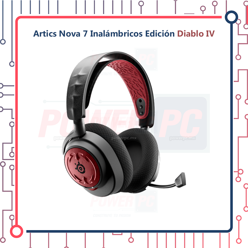 Steelseries Artics Nova 7 Inalámbricos Edición Diablo IV – PowerPCmx