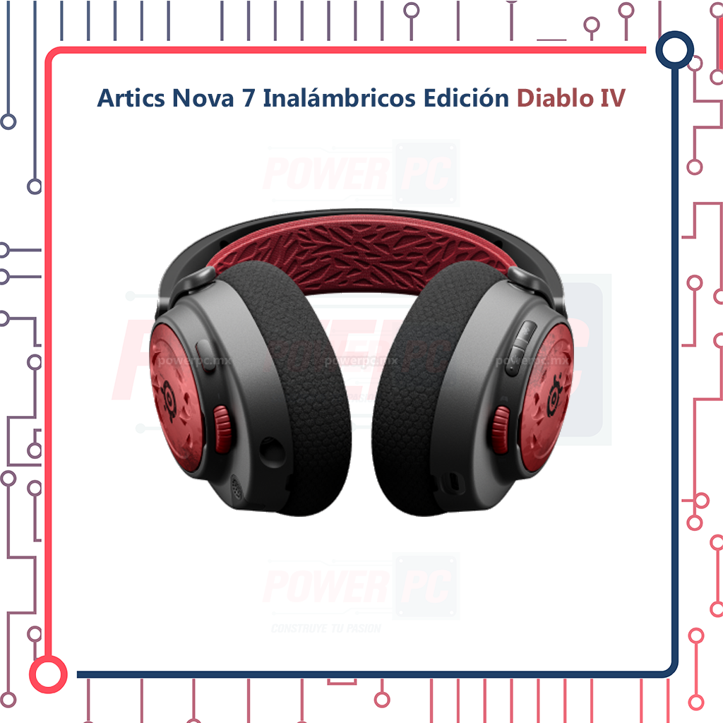 Steelseries Artics Nova 7 Inalámbricos Edición Diablo IV – PowerPCmx