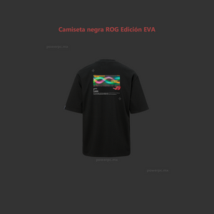 Camiseta negra ROG Edición EVA