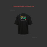 Camiseta negra ROG Edición EVA