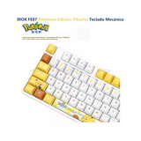 IROK FE87 Pokémon Edición Pikachu Teclado Mecánico