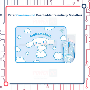 Razer Cinnamonroll Deathadder Essential y Goliathus