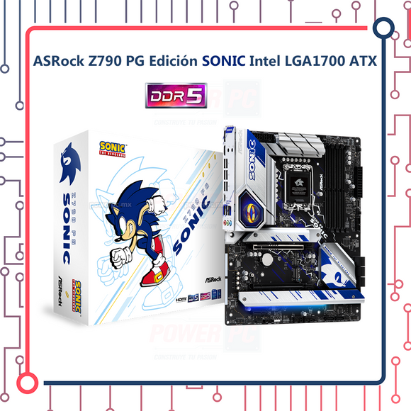 ASRock Z790 PG Edición SONIC Intel LGA1700 ATX