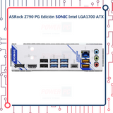 ASRock Z790 PG Edición SONIC Intel LGA1700 ATX