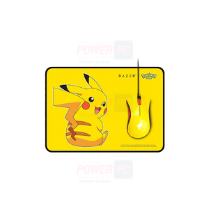 Combo de mouse y alfombrilla Razer Pokemon Pikachu(sin teclado)