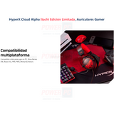 HyperX Cloud Alpha Naruto Edición Limitada, Auriculares Gamer