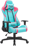 Silla Gamer Azul-Rojo Ciruela