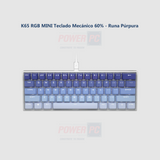 K65 RGB MINI Teclado Mecánico 60%