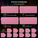 Rosa RGB - Alfombrilla de ratón para juegos