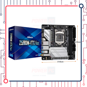 Placa madre ASRock Z590M-ITX-AX LGA 1200