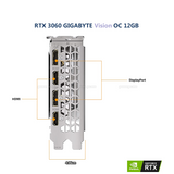 RTX 3060 GIGABYTE Vision OC 12GB