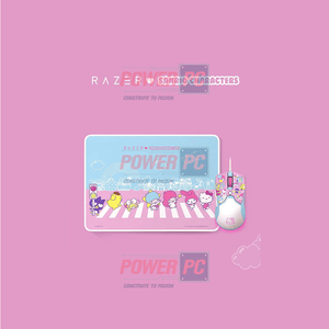 Razer Chroma Hello Kitty I SANRIO Pink Exclusivo Combo de mouse y alfombrilla