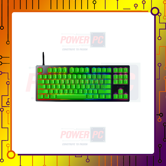 Razer Huntsman Edición de Torneo Tecla Verde Distribución EEUU