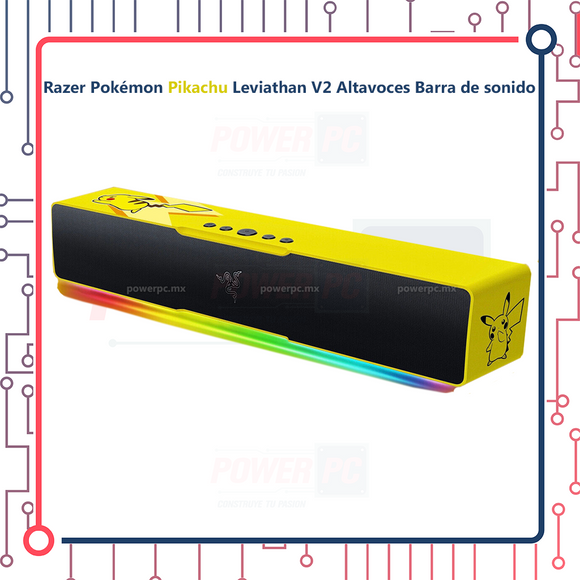 Razer Pokémon Pikachu Leviathan V2 Altavoces Barra de sonido